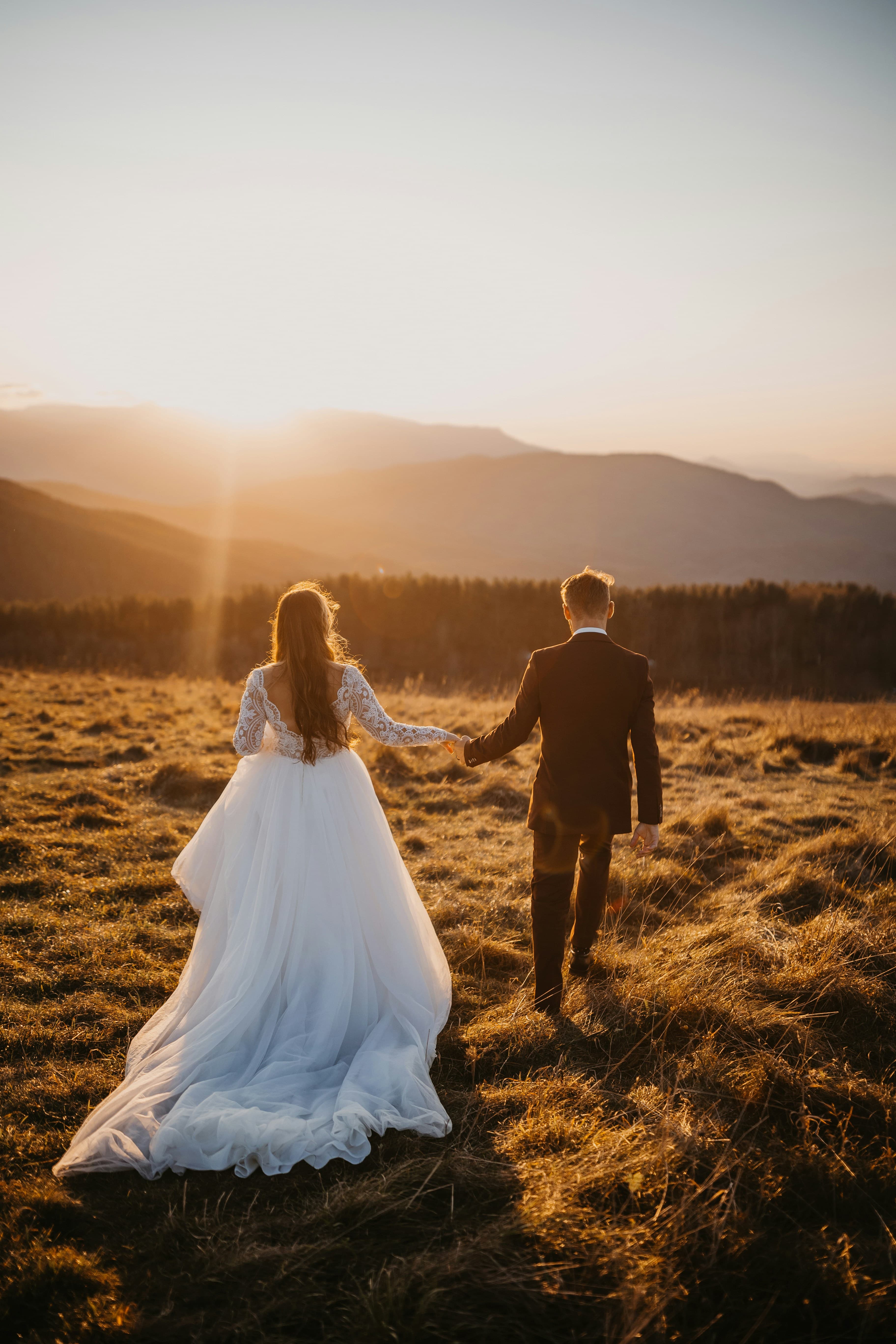 Beautiful wedding moment